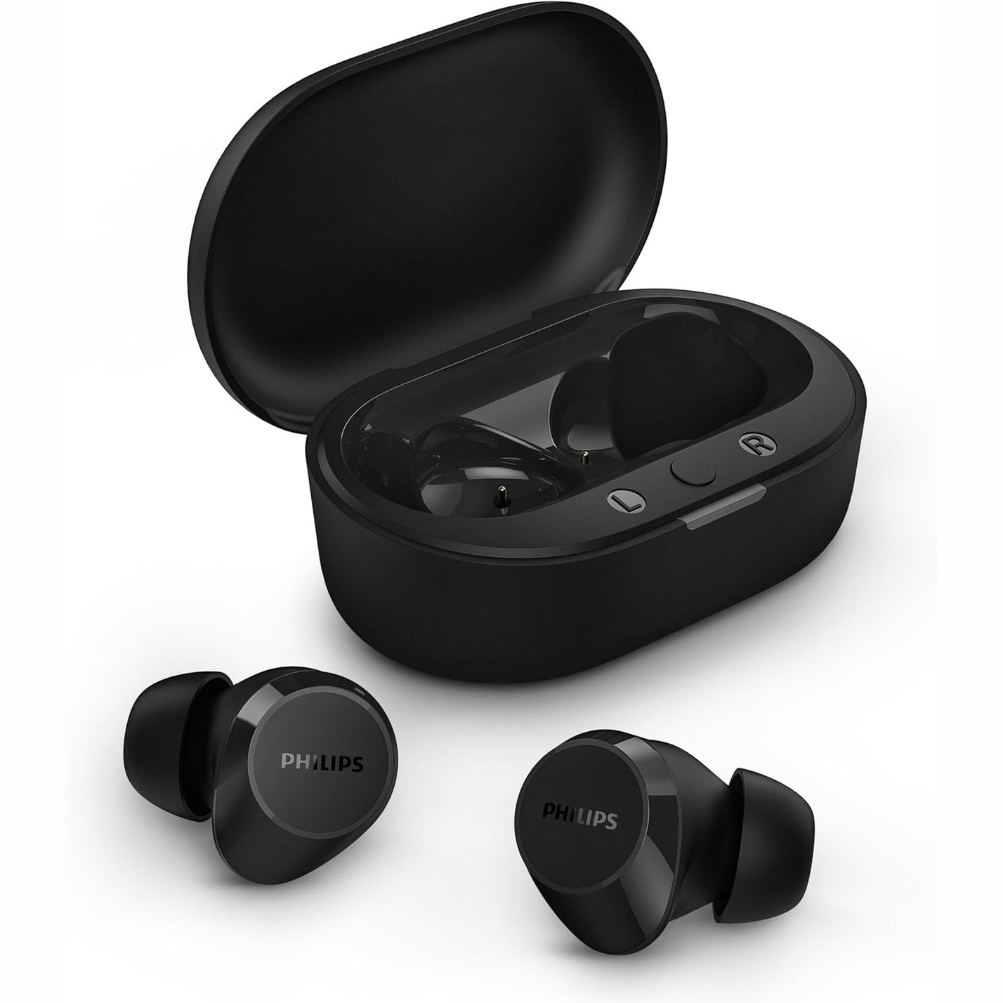 273652 - Kufje BLUETOOTH PHILIPS TAT1209BK - Kufje të vogla, tingull natyral me bas dinamik, thirrje të qarta, të zeza