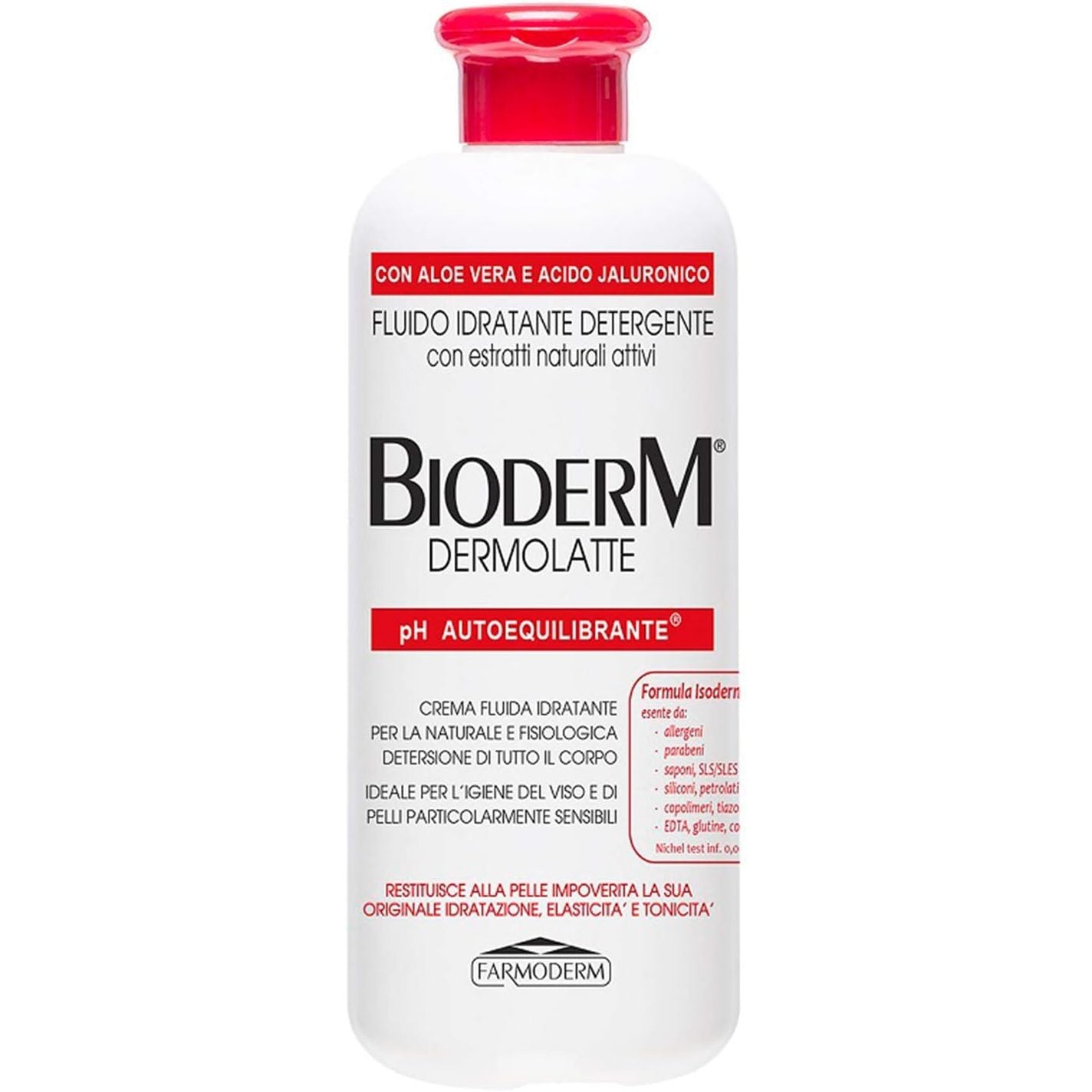 272187 - BIODERMA Qumësht Pastrues Dermolatte Lipo-Restorativ, 500 ml, me Niacinamidë dhe Acid Hialuronik