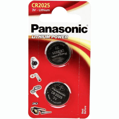 267508 - PANASONIC Lithium CR2025, 2 shtylla