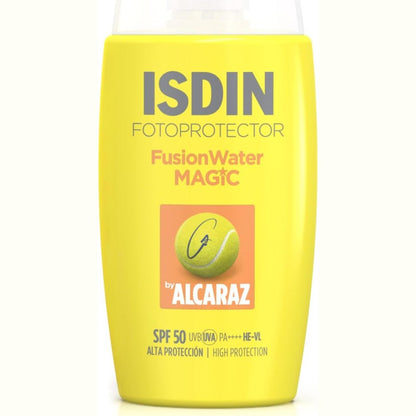 289958 - ISDIN Krem dielli për fytyrën Fotoprotección Fusion Water MAGIC, teksturë ultra të lehtë, fazë ujore të jashtme, efekt freskues, 50 ml