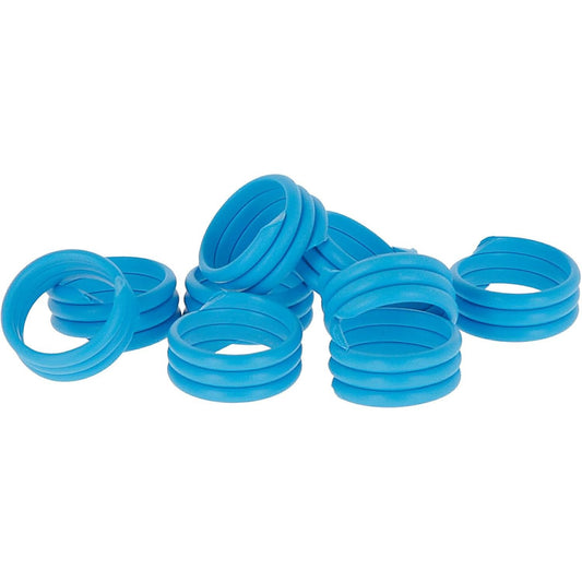 252792 - UNAZA SPIRALE, 18 mm, plastikë blu, 100 copë.