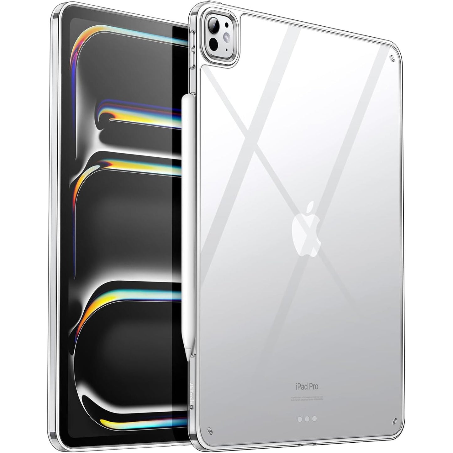 269332 - JETech Mbrojtëse transparente për iPad Pro 13 inç M5/M4 (2025/2024), rezistente ndaj goditjeve