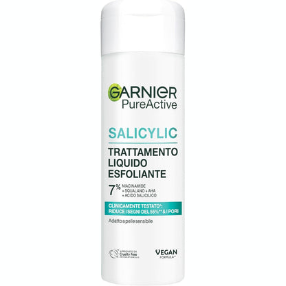 272381 - GARNIER Trajtim i Lëngshëm Eksfoliues, 120 ml, me Acid Salicilik, Niacinamide, Skualane, AHA
