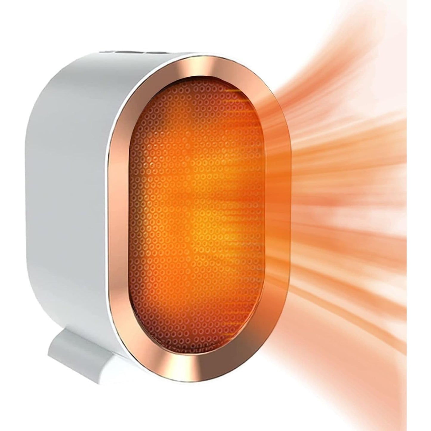 220621 - Ngrohës Qeramik Portativ 1200W, Ngrohës Elektrik me Ventilator, 2 Mënyra të Sigurta, Kursim Energjie, Mbrojtje nga Mbinxehja dhe Animi
