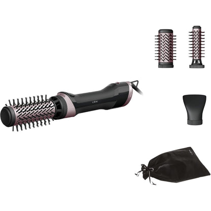 274937 - CALOR Brush Activ, Furçë Rrotulluese për Tharëse Fshehjeje, 1000W, Ergonomike, 2 Furça Qeramike Rrotulluese, UB9535C0