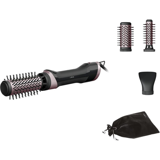 274937 - CALOR Brush Activ, Furçë Rrotulluese për Tharëse Fshehjeje, 1000W, Ergonomike, 2 Furça Qeramike Rrotulluese, UB9535C0