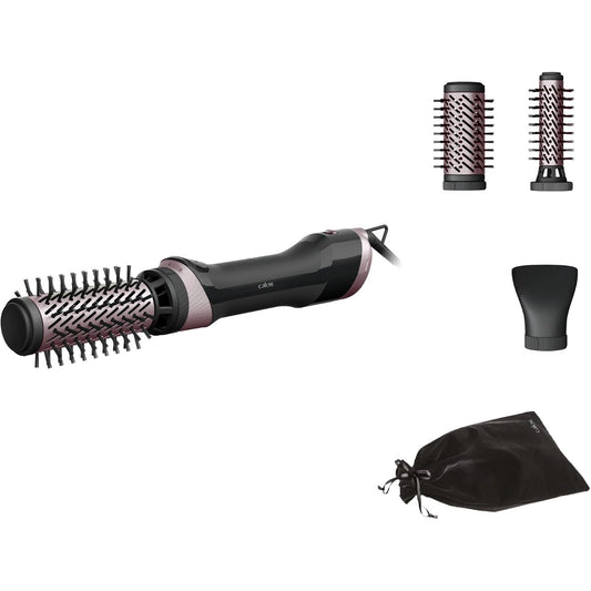 315407 - CALOR Brush Activ, Furçë Rrotulluese për Tharëse Fleshi, 1000W, Ergonomike, 2 Furça Qeramike Rrotulluese