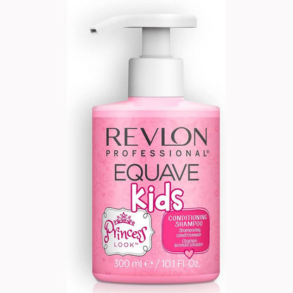 337112 - REVLON PROFESSIONAL Shampo Refreshuese EQUAVE KIDS PRINCESS LOOK, Xhel Zbërthyes, Pastrues i Butë Hidratues për Vajza, 300 ml
