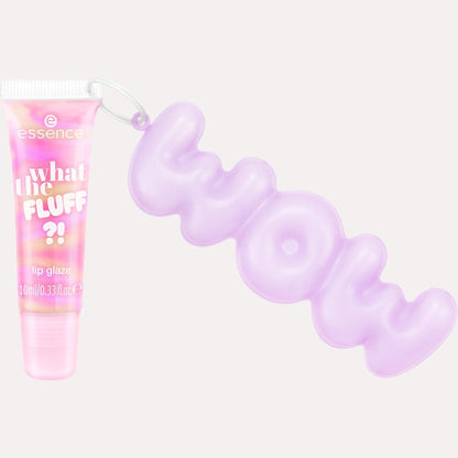 301502 - ESSENCE WHAT THE FLUFF?! Lustër Buzësh, Shkëlqyes Buzësh, Nr. 01, Rozë, 10ml, Vegan, Pa Parabene, Pa Mikroplastikë, Pa Nanopjesëza