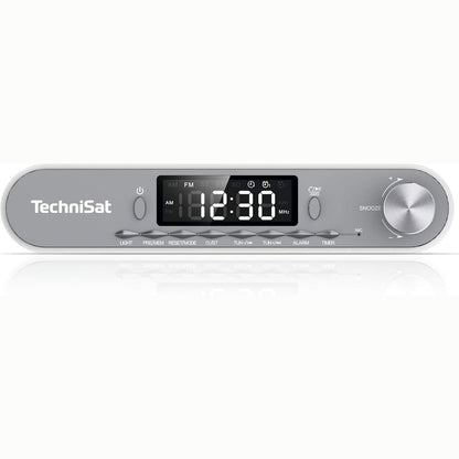 295727 - TECHNISAT RADIO KUZHINË - Radio kuzhine nën dollap - FM/AM - Ekran LED - Dritë pune - Kohëmatës - Bluetooth - Funksion alarmi - Funksion pa duar - Altoparlant 5 W