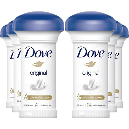 275332 - DOVE 6 x Antiperspirant Deodorant Origjinal 50ml