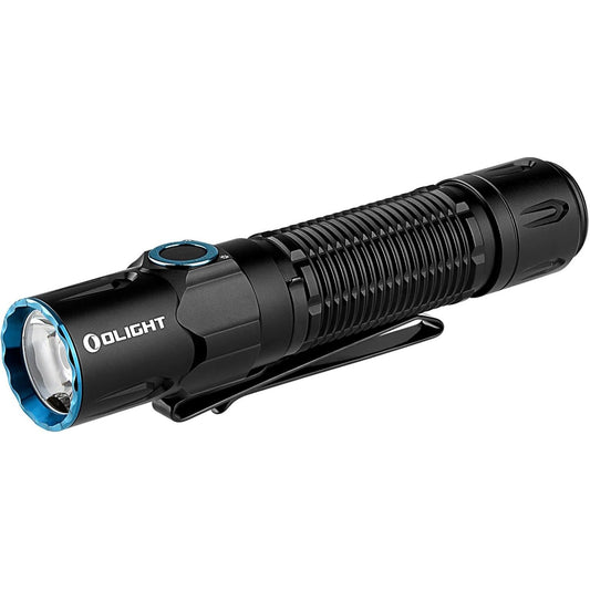 226040 - OLIGHT Dritë dore ultra e fuqishme LED Warrior 3S 2300 Lumens, pishtar taktik i rikarikueshëm 300M IPX8, me sensor afërsie, çelës të dyfishtë, karikim USB