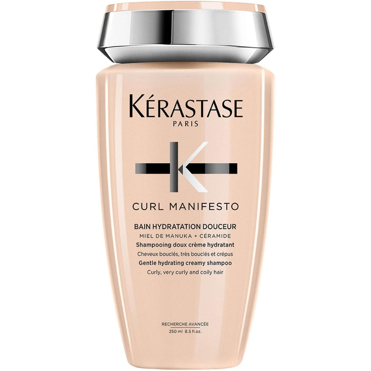 306190 - KÉRASTASE Curl Manifesto Shampo Hidratuese, Flokë Kaçurrela dhe të Skuqura, 250 ml