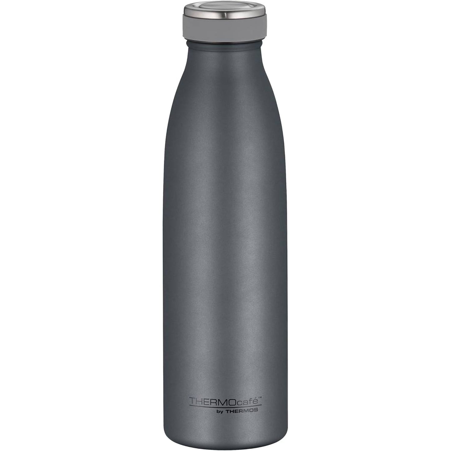 256769 - THERMOS THERMOcafé TC BOTTLE grafit gri mat 0.50l, shishe e izoluar prej çeliku inox, mban pijet të ngrohta për 12 orë dhe të ftohta për 24 orë