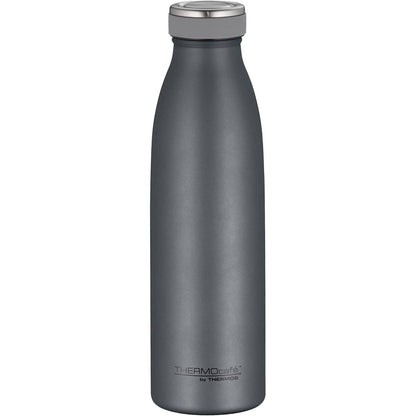256769 - THERMOS THERMOcafé TC BOTTLE grafit gri mat 0.50l, shishe e izoluar prej çeliku inox, mban pijet të ngrohta për 12 orë dhe të ftohta për 24 orë
