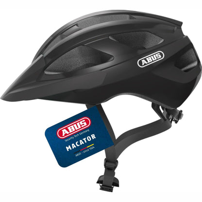 292715 - ABUS - Helmetë biçiklete rrugore Macator, për fillestarë, për gra dhe burra, madhësia M 52-58cm