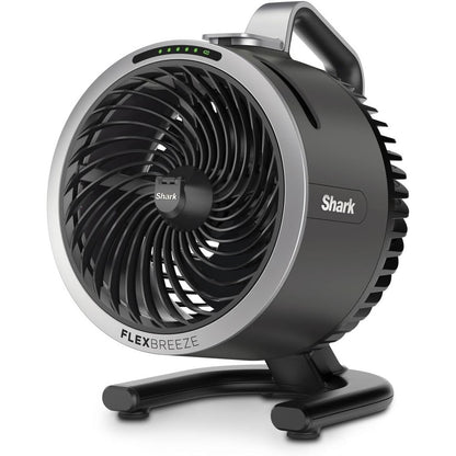 277338 - SHARK FlexBreeze HydroGo – Ventilator i fuqishëm për mjegullim, ftohje për brenda dhe jashtë, 5 shpejtësi, i qetë dhe i qëndrueshëm, me dhe pa kabllo, kompakt dhe i lehtë