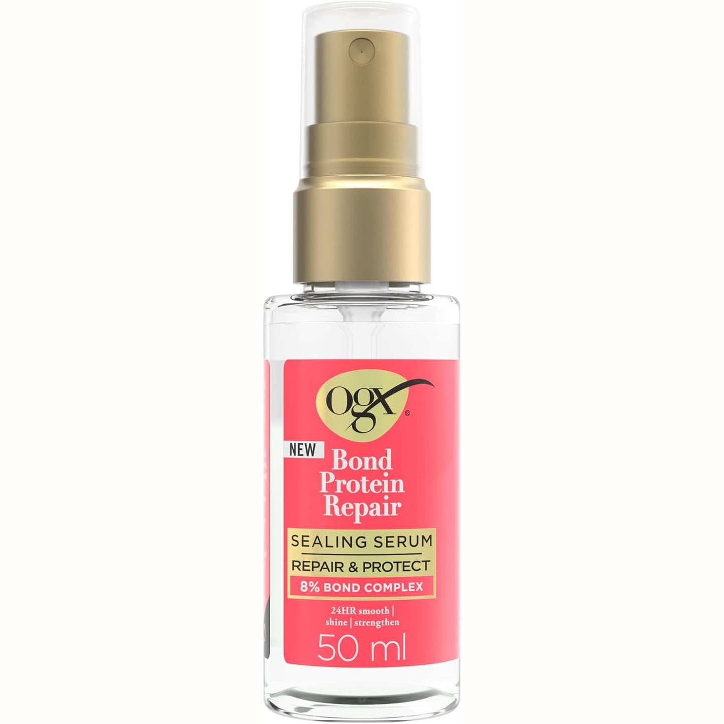 318539 - OGX Sprej 3-në-1 Repair and Protect Bond Protein, 50ml, Teknologjia Lipi Pro Shield dhe Teknologjia e Riparimit të Dyfishtë