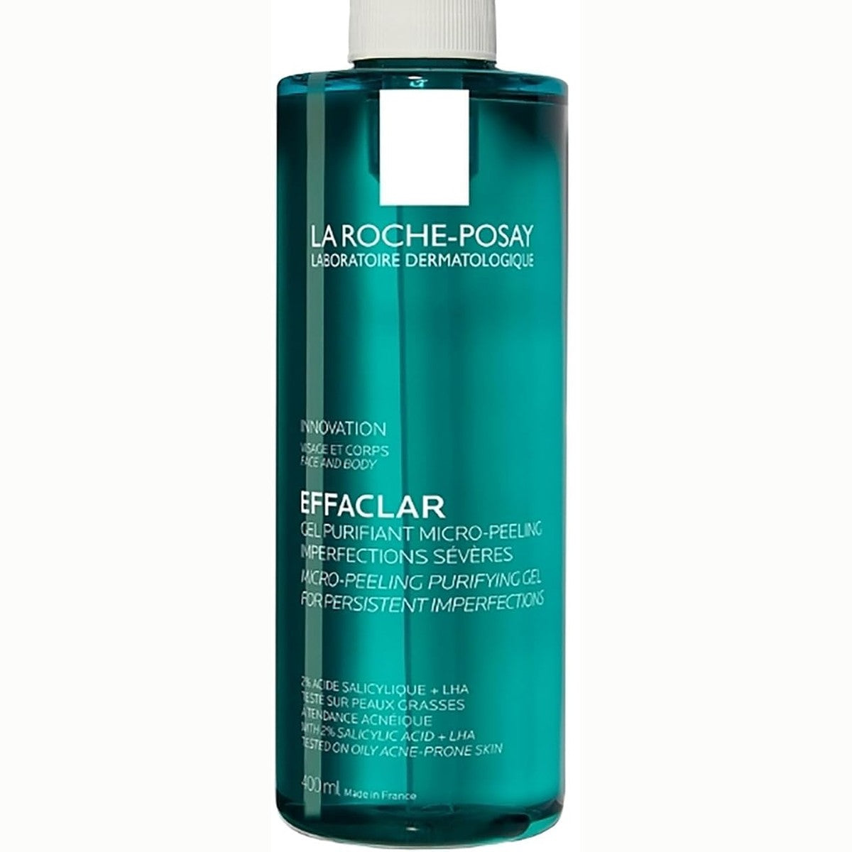 298411 - LA ROCHE-POSAY Xhel Pastrues Mikro-Eksfoliues Effaclar, 400 ml, I Pasuruar me Acid Salicilik, Për Lëkurë të Prirur ndaj Akneve