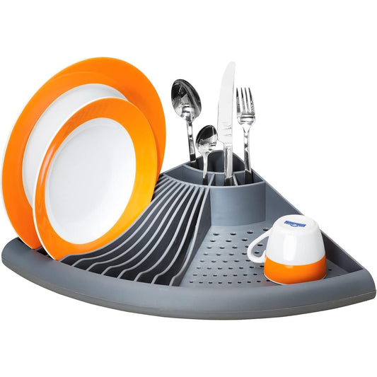 175920 - WENKO Kullues enësh këndore, Organizimi i Ndihmës, në Ngjyrë Gri