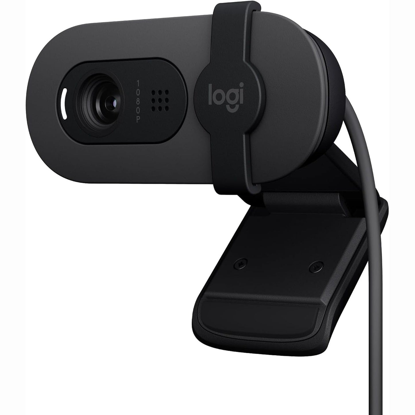 266520 - LOGITECH Kamera Web Brio 100 Full HD, Kompensim Automatik i Dritës, Mikrofon i Integruar, Mbulesë Privatësie, USB-A, për Microsoft Teams, Google Meet, Zoom - Graphite