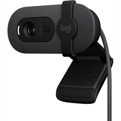 266520 - LOGITECH Kamera Web Brio 100 Full HD, Kompensim Automatik i Dritës, Mikrofon i Integruar, Mbulesë Privatësie, USB-A, për Microsoft Teams, Google Meet, Zoom - Graphite