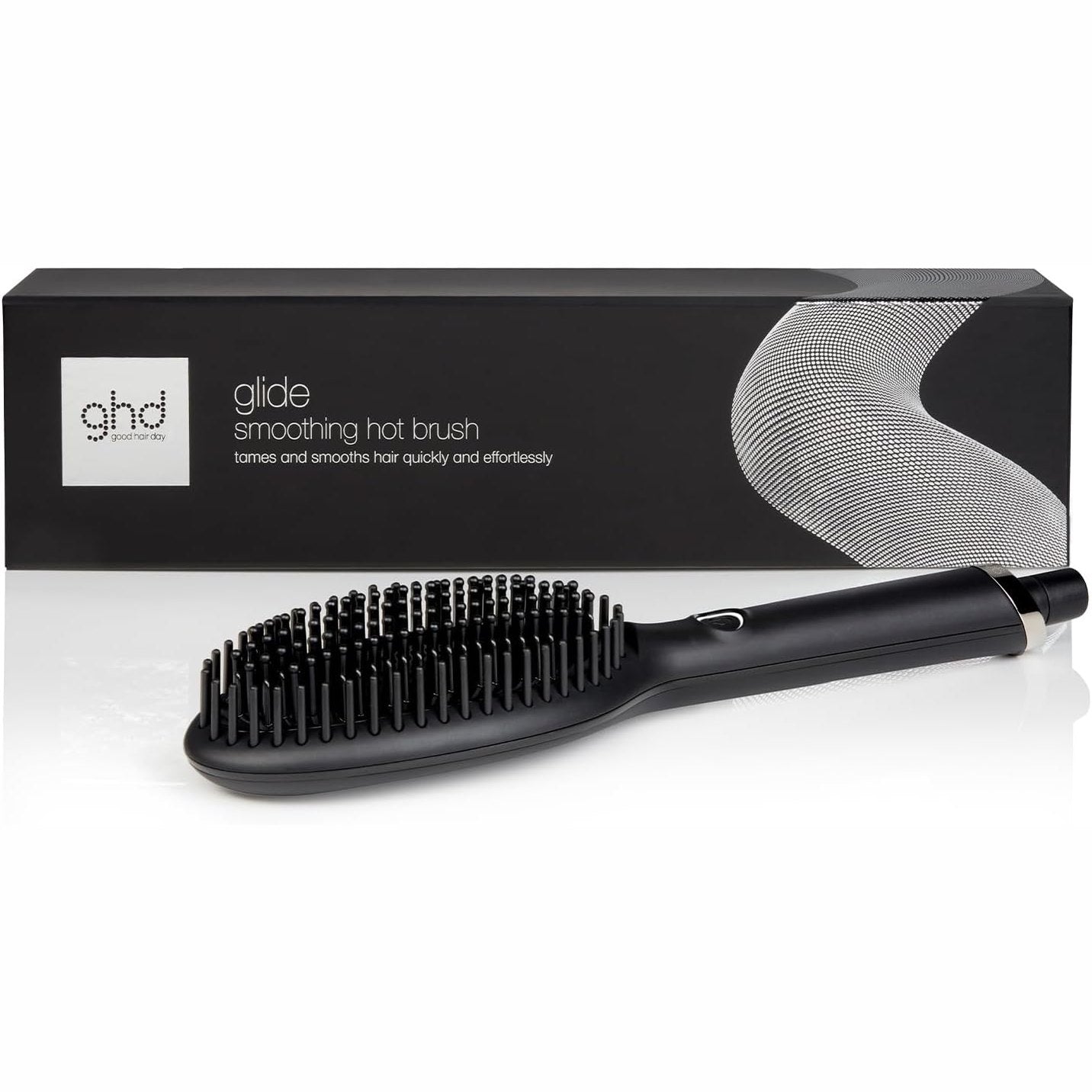320866 - GHD FURÇË E NGROHTË GLIDE: Furçë Drejtuese (e Zezë), Rezultate pa kaçurrela, Përdoret në flokë të thatë