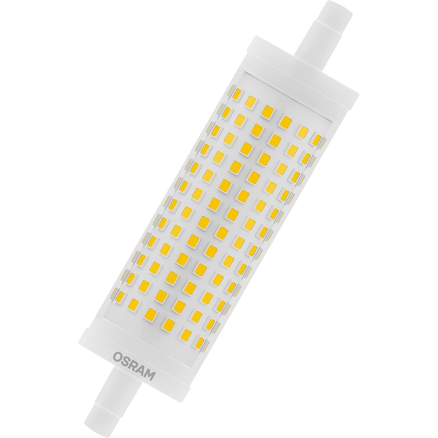 185828 - OSRAM Llambë LED me Tub bazë R7s, Zëvendësim për Llambë 50W, 17.50W, Ngjyra e Bardhë e Ngrohtë (2700K)