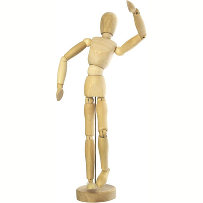 264048 - MANEKIN ME NYJE KANGUR - 20CM, MANEKIN FLEKSIBËL, PREJ DRURI TË BOKSIT