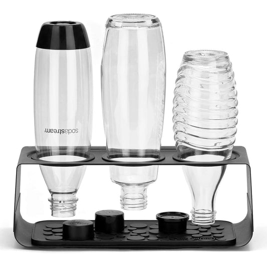 177421 - SODASTREAM Kullues Premium i Shishes, Çelik Inox, i Pajtueshëm me të Gjitha Shishet SodaStream, Ngjyrë e Zezë Mat