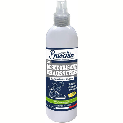 308300 - JACQUES BRIOCHIN Deodorant këpucësh me bikarbonat sode, aromë limoni, 200 ml