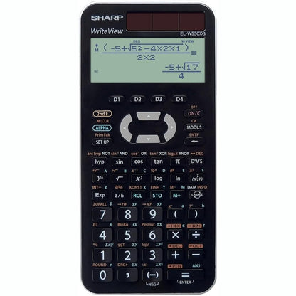 266535 - SHARP Kalkulator Shkencor Shkollor EL-W550XG (ekran me 4 rreshta, WriteView, hyrje DAL) i Zi