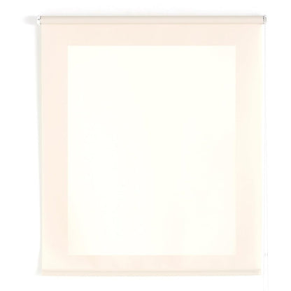 187576 - UNIESTOR BASIC - Grilë për Dritare, e Thjeshtë me Rul Transparent, Bezhë, 100x175cm (Gjerësi x Lartësi), Madhësia e Pëlhurës 97x170cm