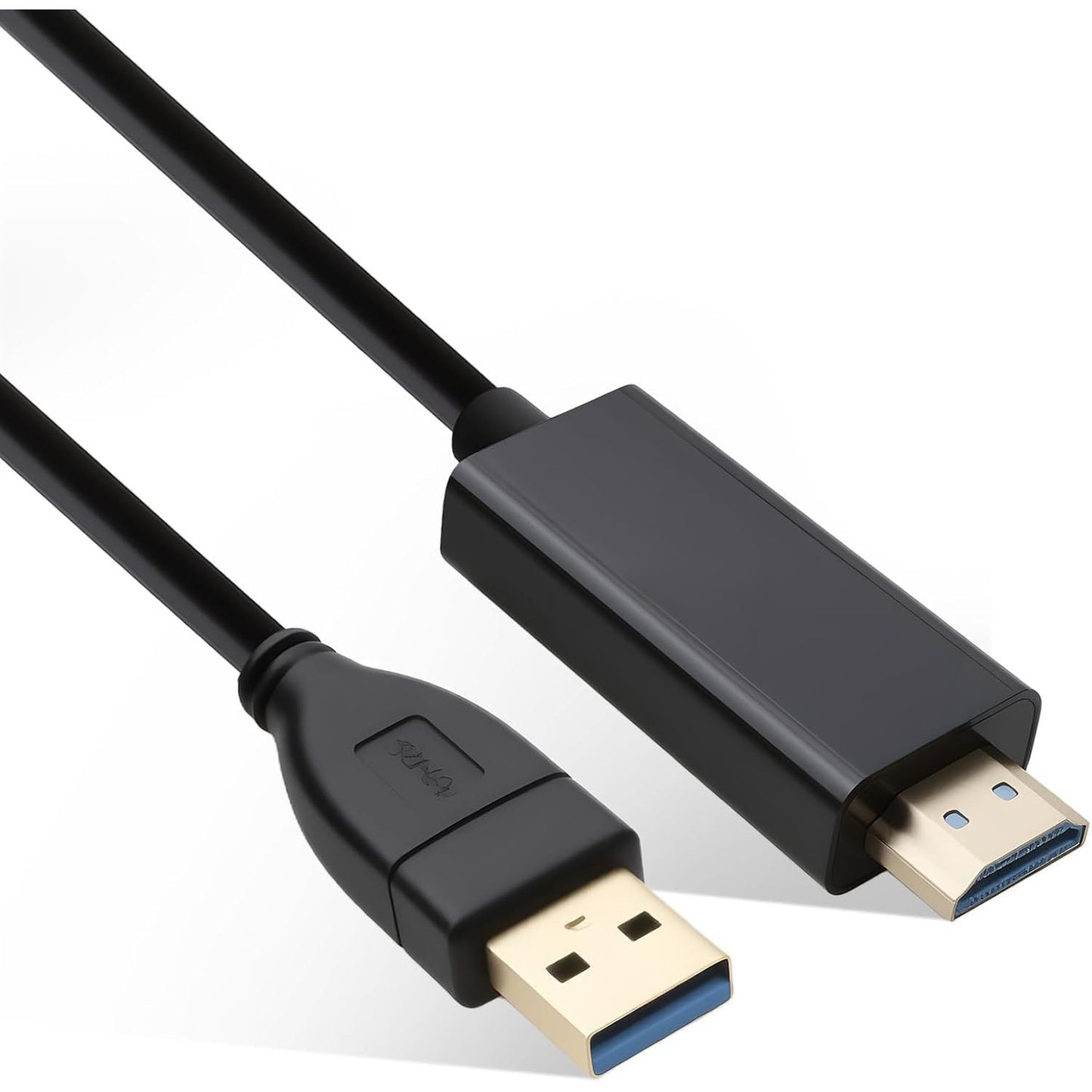 320403 - Velozym Kabllo USB 3.0 në HDMI 1.8M Kabllo Konvertues USB në HDMI me Audio dhe Video Modalitet i Zgjeruar i Pasqyrimit për PC Laptop HDTV i pajtueshëm me Windows 7/8/10