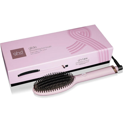 307119 - ghd Furçë e nxehtë glide, drejtimi për flokë të butë dhe me shkëlqim, zbut flokët e thatë, rezultate pa kaçurrela, për të gjitha llojet e flokëve
