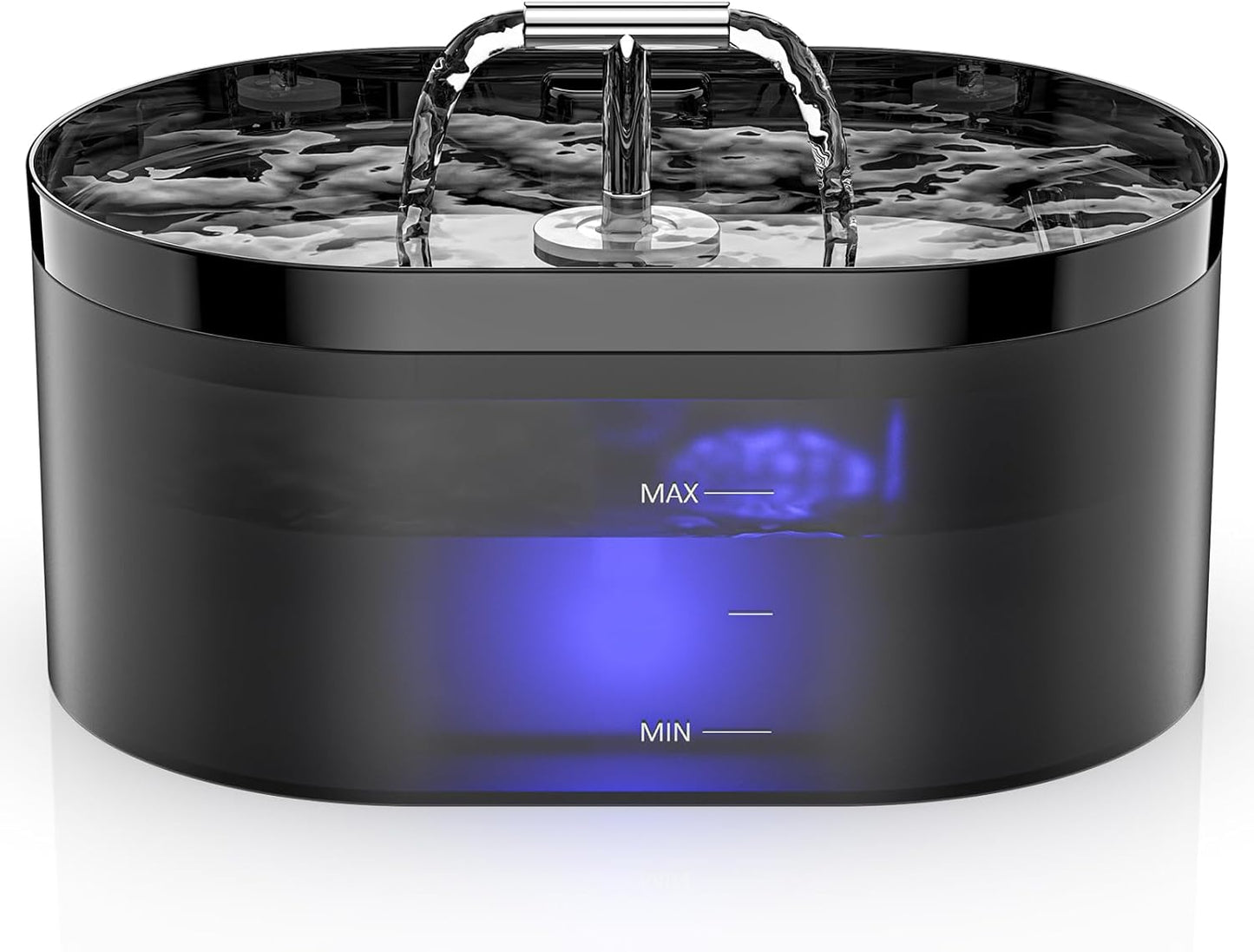 253657 - SHATËRVAN AUTOMATIK UJI 2.2L - Dispenser Uji për Mace me LED - Super i Qetë