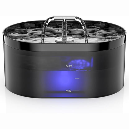 253658 - SHATËRVAN AUTOMATIK UJI 2.2L - Dispenser Uji për Mace me LED - Super i Qetë