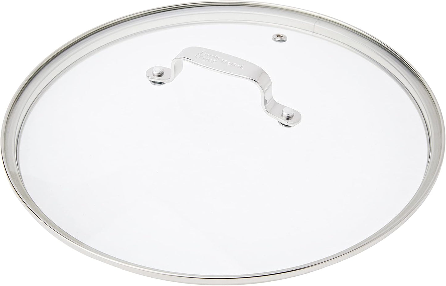 222647 - TEFAL - Kapak për tigan dhe tenxhere Jamie Oliver 28 cm, kapak qelqi me buzë çeliku inox, kanal avulli, mbrojtje nga tejmbushja, B89987