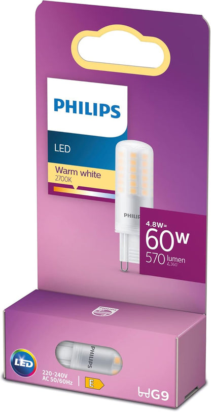 223578 - PHILIPS Llambë LED kapsule G9 60W - E bardhë e ngrohtë