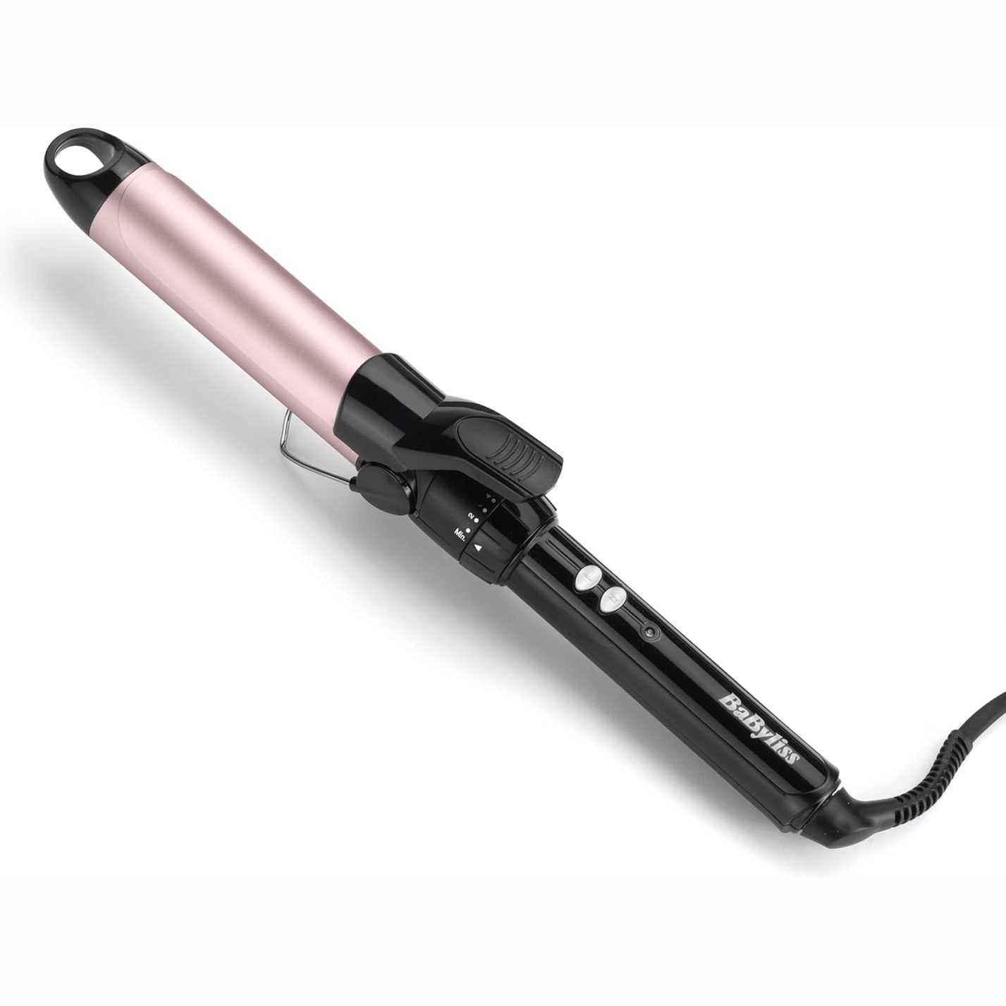 271339 - BABYLISS Hekur Kaçurrelash 32mm Satin Touch, 10 Temperatura, Ngrohje e Shpejtë, e Zezë dhe Rozë, C332E