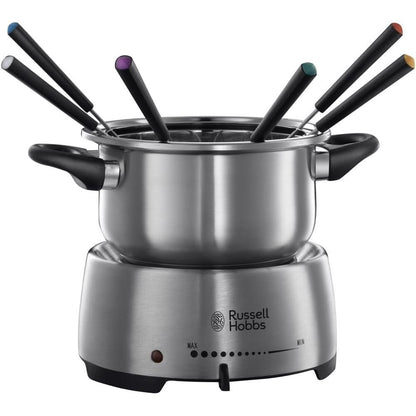 277454 - RUSSELL HOBBS Set Fondue Elektrike [Temperaturë Konstante], 2L, 1200W, 6 Persona, 22560-56