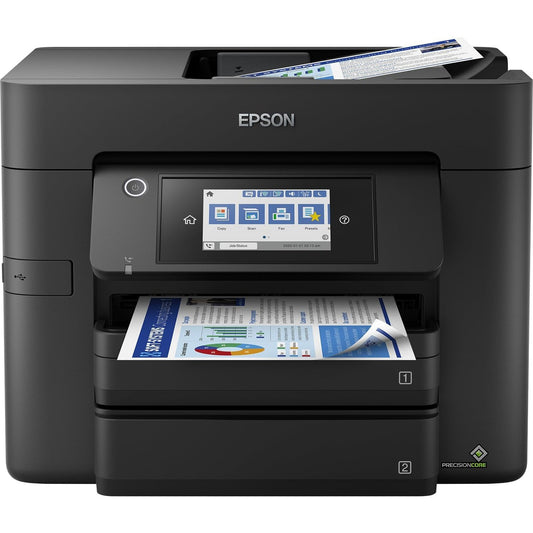 188667 - EPSON - Printer me bojë shumëfunksional pa tel, modeli WorkForce Pro WF-4830DTWF, formati A4
