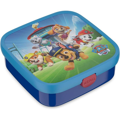 205912 - MEPAL - Kuti dreke bento e madhe për kampus, për fëmijë me figurat Paw Patrol, përfshin 2 kuti të papërshkueshme nga uji dhe 1 pirun - Kapacitet 2 x 200 + 1250 ml - E përshtatshme për mikrovalë