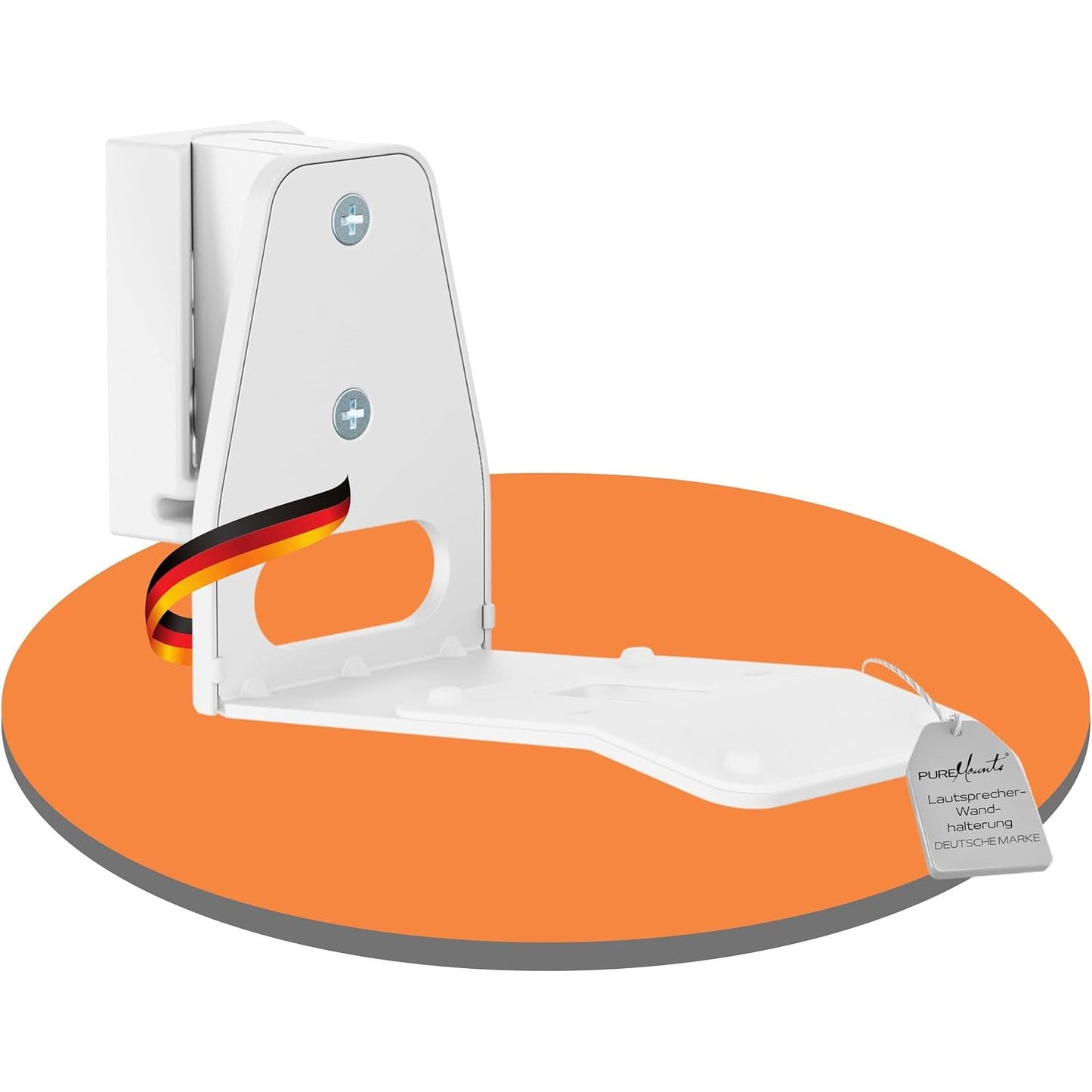 274318 - PUREMOUNTS Mbështetëse altoparlanti për Sonos Era 300, altoparlant i montuar në mur me menaxhim kabllosh, rrotullohet +/-45°, anohet 0/-18°, kapacitet ngarkese 5 kg, e bardhë