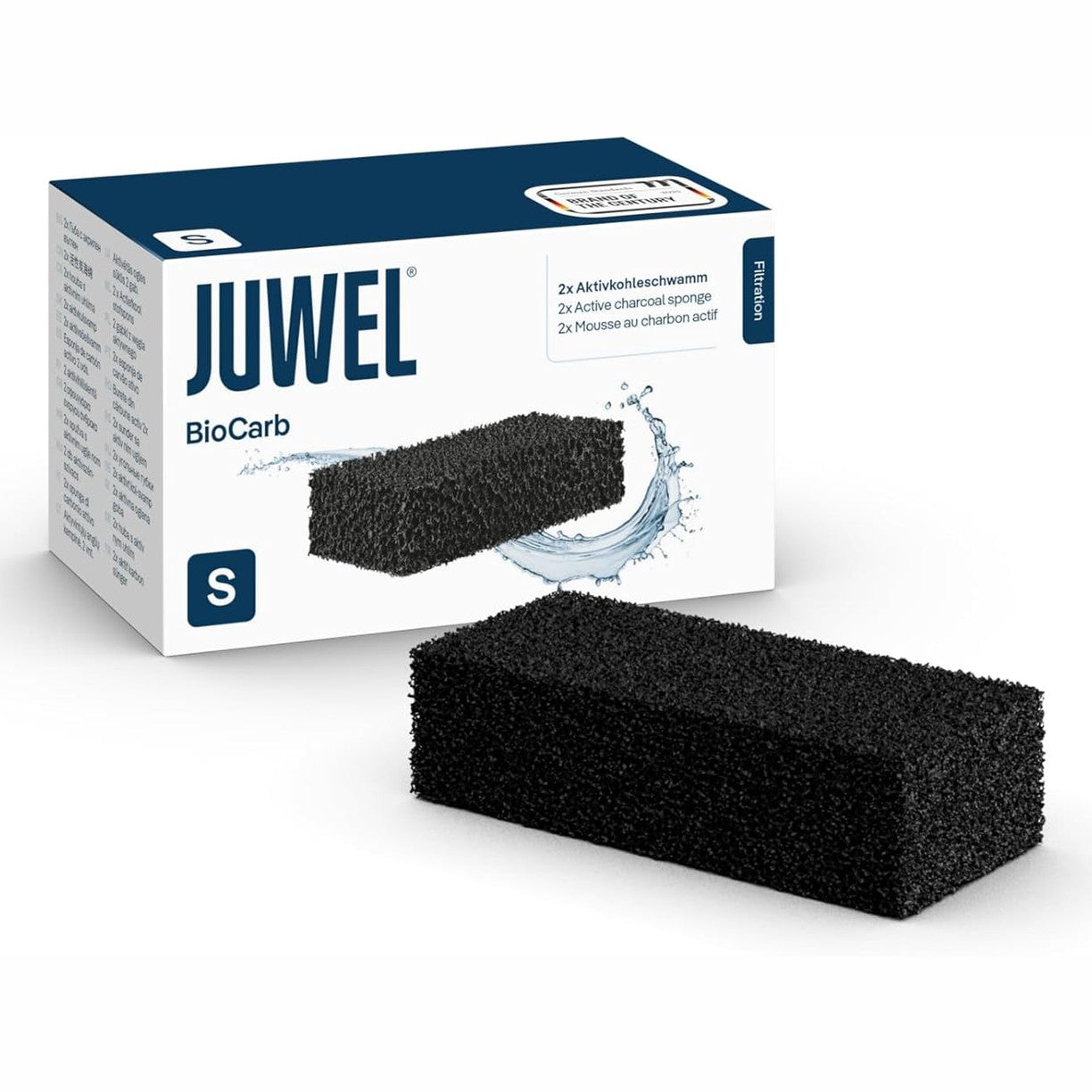 224989 - JUWEL Akuariumi bioCarb S (Super/Compact S.), sfungjer me karbon të aktivizuar