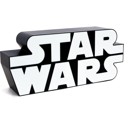 210088 - STAR WARS Llambë Tavoline Zyrtare me Logo, Dhurata për Djem dhe Burra, Aksesorë Dhomë Gjumi, Ngjyrë Bardhë e Zi