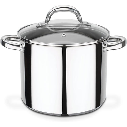 261454 - GSW 990196 TENXHERE PERIMESH MONTREAL ME KAPAK QELQI 22CM, ÇELIK INOX, 6.8L, ARGJEND