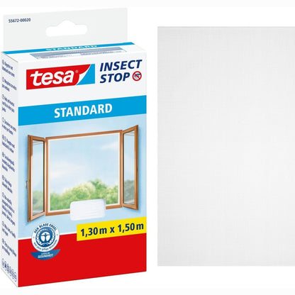335133 - TESA Insect Stop Velcro Skicë kundër Mizave - 130 cm x 150 cm - E Bardhë