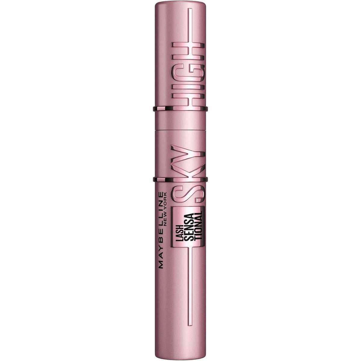 318123 - MAYBELLINE NEW YORK - Rimel me Volum Intens dhe Gjatësi të Pakufizuar, Formulë e Pasuruar me Ekstrakte dhe Fibra Bambuje, Sky High, Nuanca: Shumë e Zezë, 7.2 ml