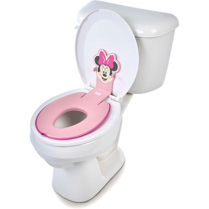 321468 - BRIGHT STARTS Kapëse tualeti Disney Baby Minnie Mouse Flip & Sit, Rozë, për 18 muaj